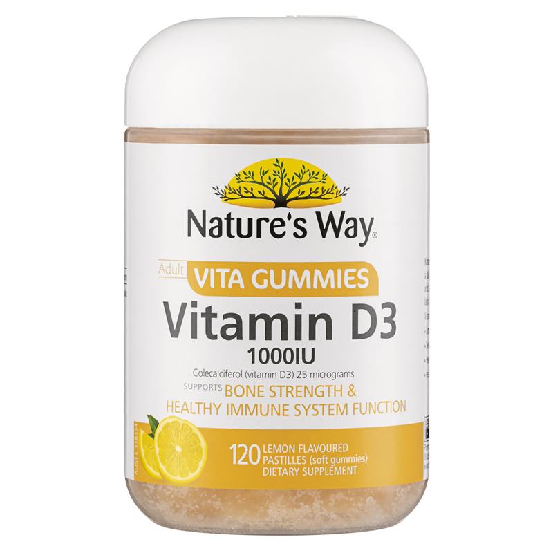 Load image into Gallery viewer, Nature's Way Adult Vita Gummies Vitamin D 120 Gummies
