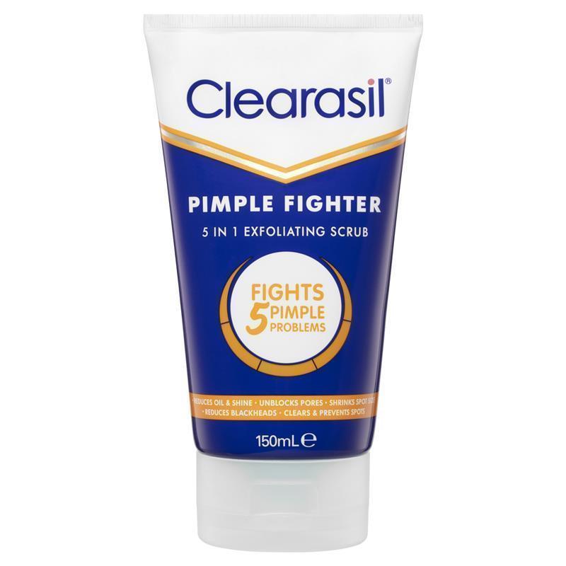 Load image into Gallery viewer, Clearasil Pimple Fighter 5 in 1 Exfoliating Face Scrub 150 ml

