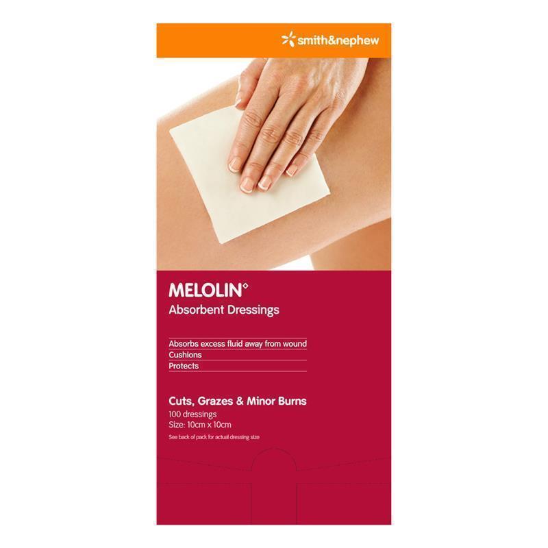 Load image into Gallery viewer, Melolin 10cm x 10cm Single Dressing
