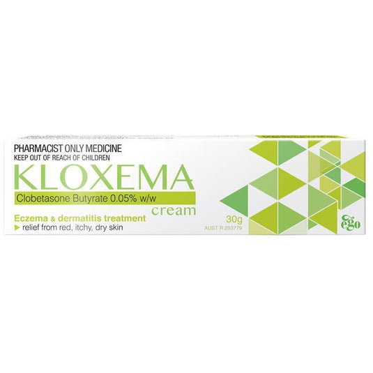 Ego Kloxema Cream 30g - Clobetasone (S3)