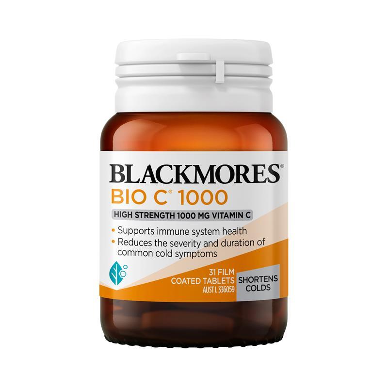 Load image into Gallery viewer, Blackmores Bio C 1000mg 31 Tablets
