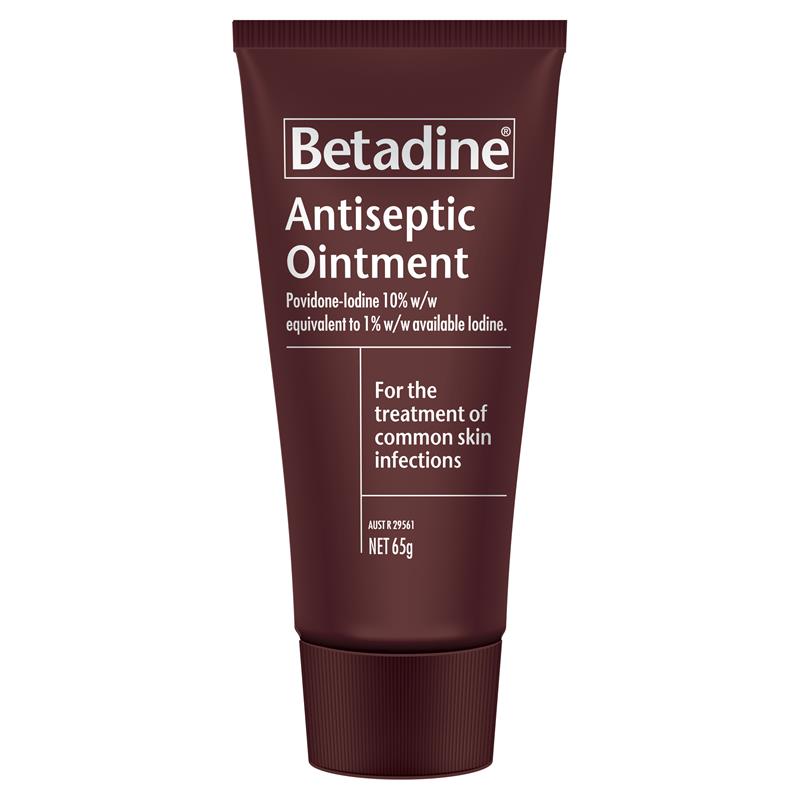 Load image into Gallery viewer, Betadine Antiseptic Ointment - Antiseptic Cream - 65g
