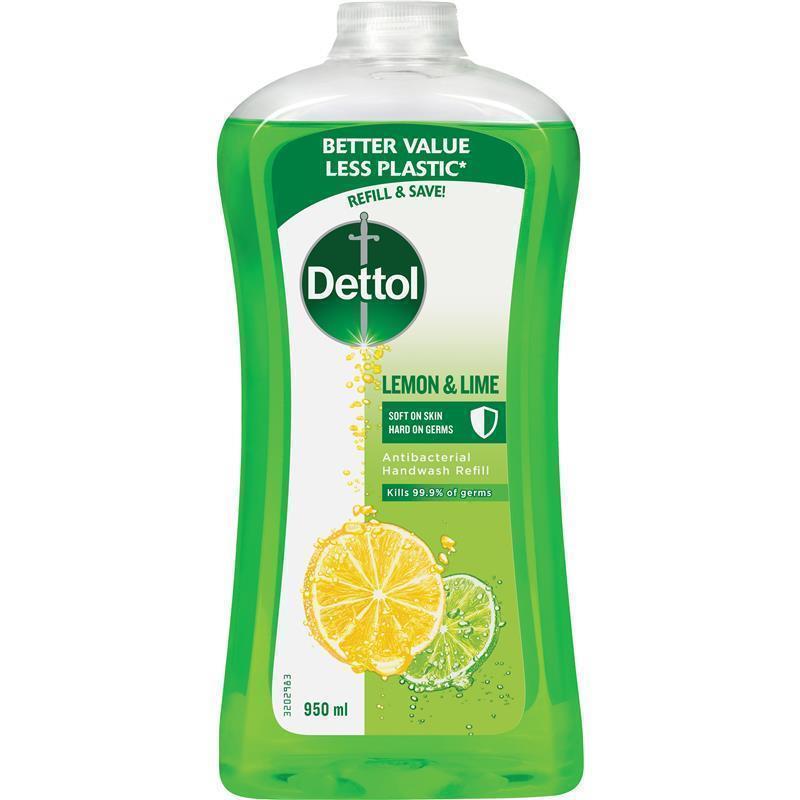 Load image into Gallery viewer, Dettol Liquid Hand Wash Lemon &amp; Lime Refill 950ml
