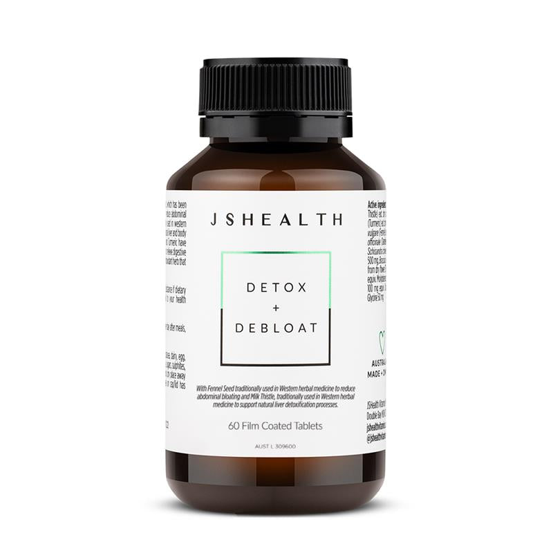 Load image into Gallery viewer, JSHealth Detox + Debloat Formula 60 Tablets
