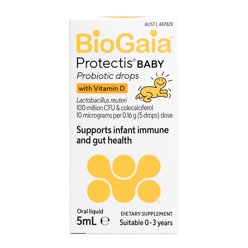 Load image into Gallery viewer, BioGaia Protectis Baby Probiotic Drops with Vitamin D 5ml
