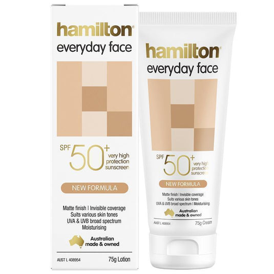 Hamilton SPF 50+ Everyday Face Cream 75g