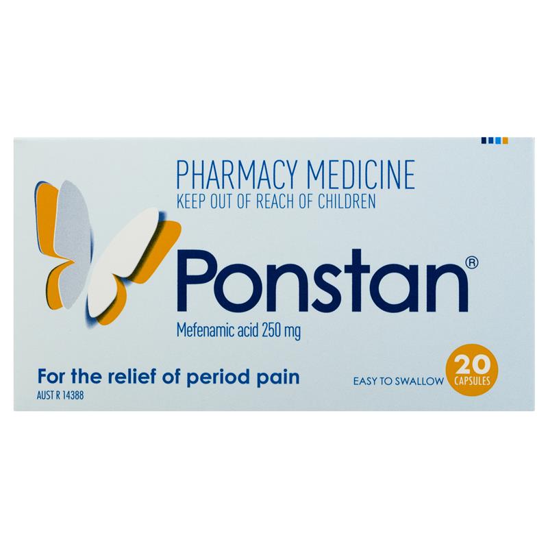 Load image into Gallery viewer, Ponstan 250mg Capsules 20
