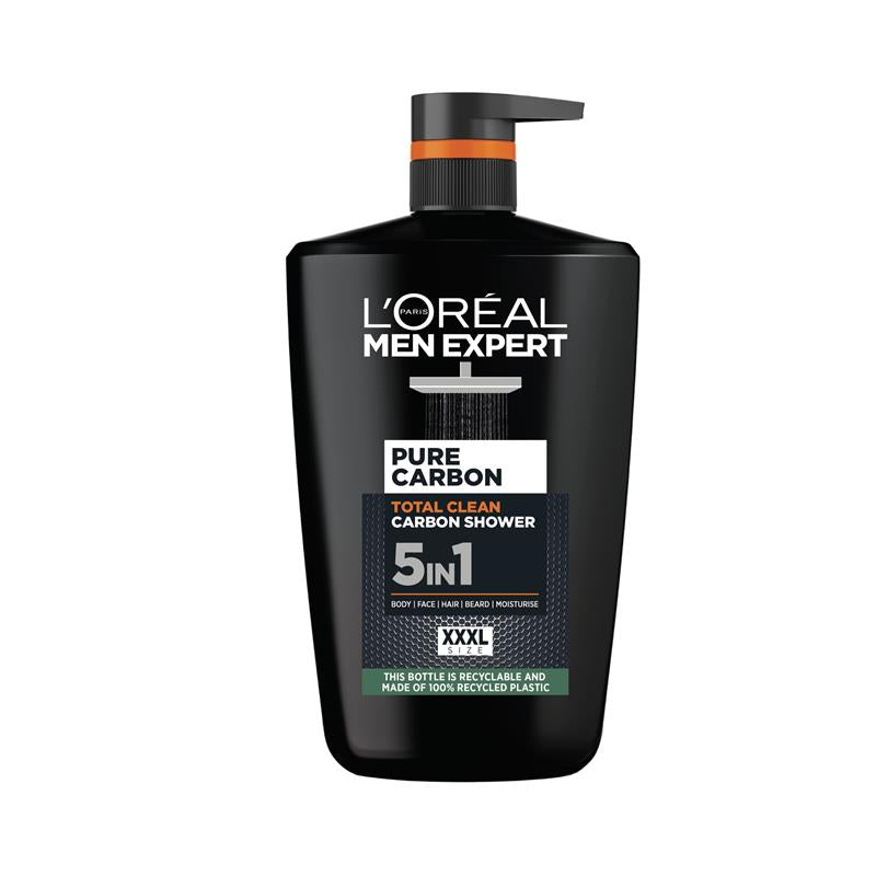 Load image into Gallery viewer, L'Oreal Paris Men Expert Pure Carbon Shower Gel 1L
