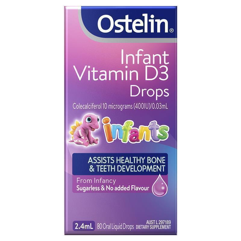 Load image into Gallery viewer, Ostelin Infant Vitamin D3 Drops 2.4ml
