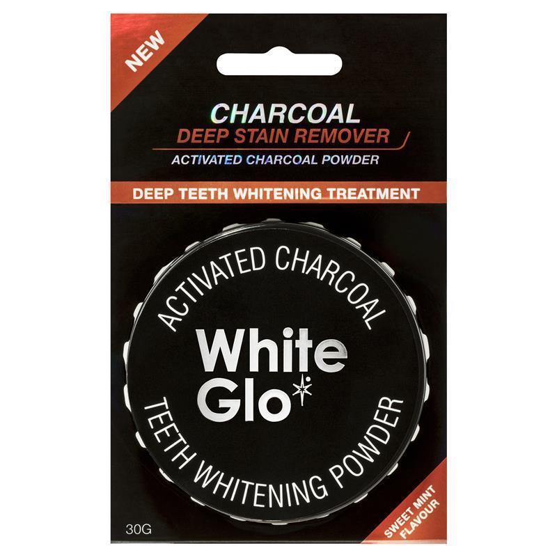 Load image into Gallery viewer, White Glo Activated Charcoal Teeth Polishing Powder 30g
