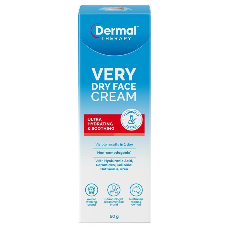 Load image into Gallery viewer, Dermal Therapy Very Dry Face Cream 50g
