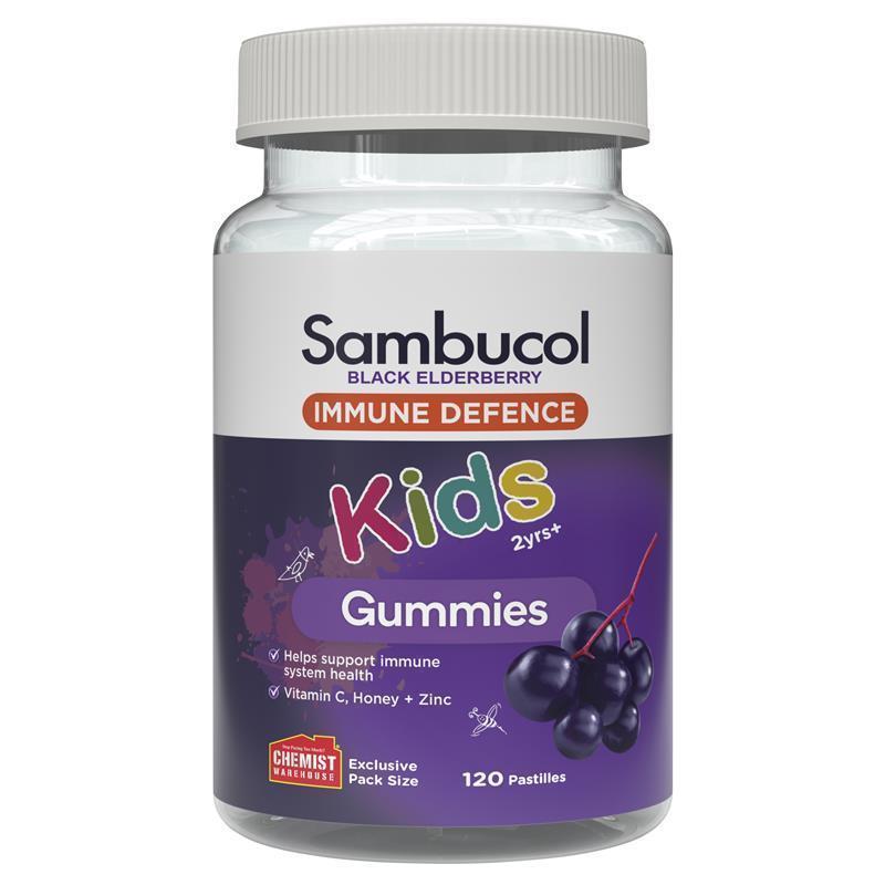 Load image into Gallery viewer, Sambucol Kids Immunity 120 Gummies Exclusive Size

