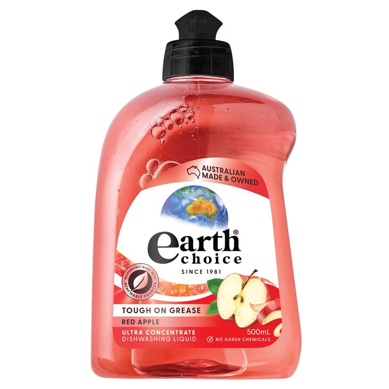 Load image into Gallery viewer, Earth Choice Dishwash Concentrate Red Apple 500ml
