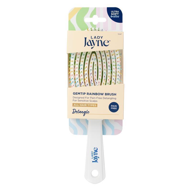 Load image into Gallery viewer, Lady Jayne GemTip Rainbow Brush Large
