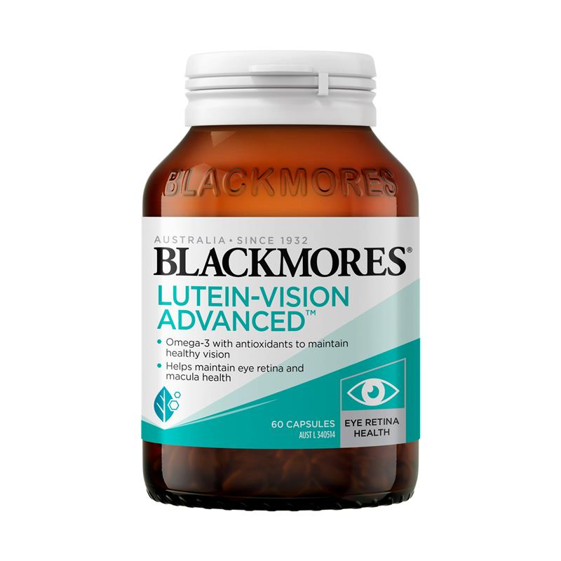 Load image into Gallery viewer, Blackmores Lutein Vision Advanced 60 Capsules

