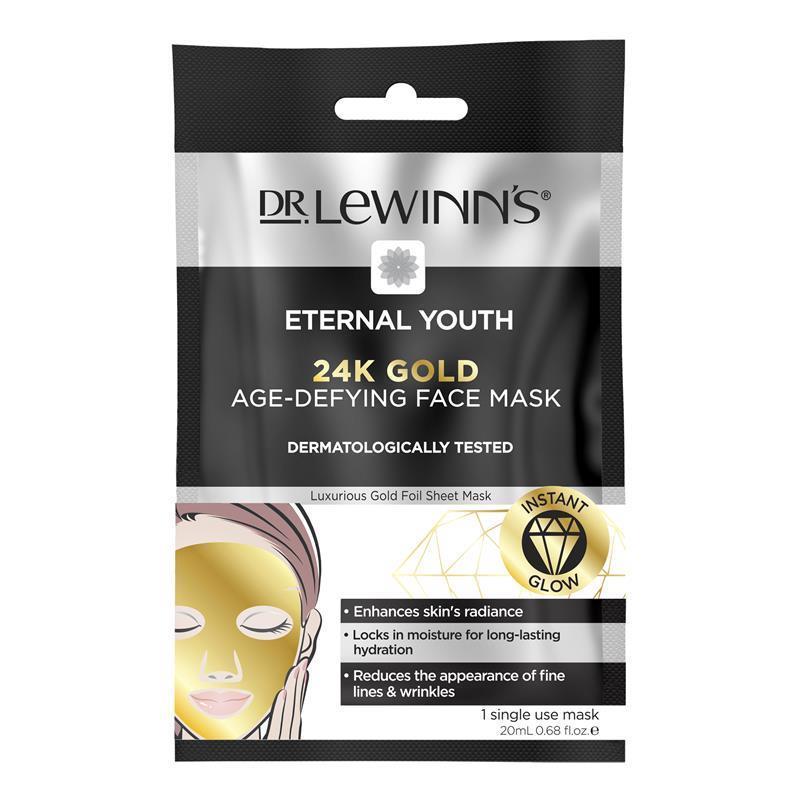 Load image into Gallery viewer, Dr. LeWinn's Barrier Protect 24K Gold Hydrating Face Mask
