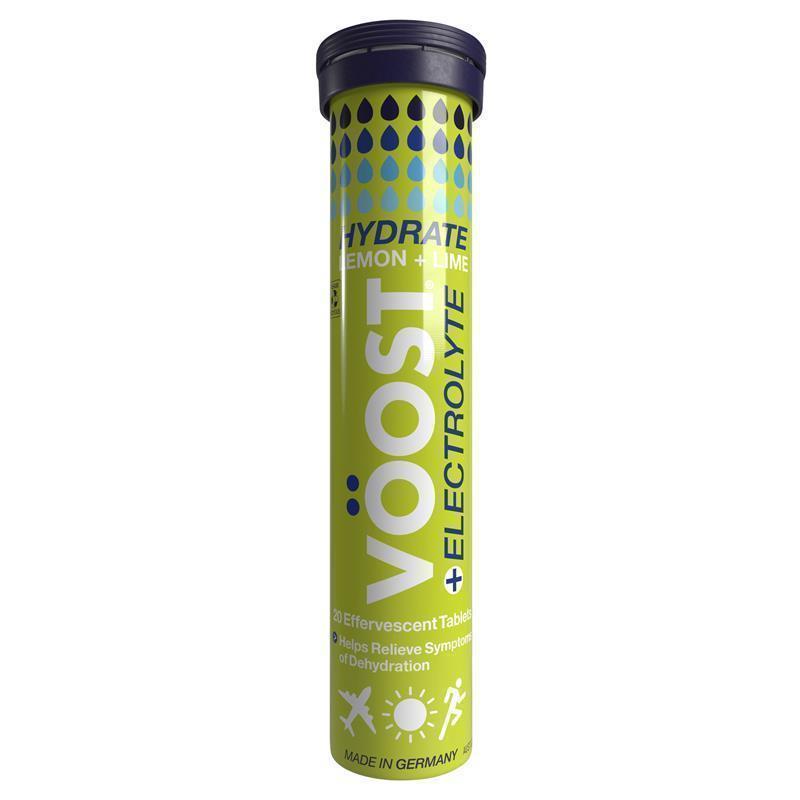 Load image into Gallery viewer, Voost Hydrate Lemon + Lime Effervescent Tablets 20 Pack
