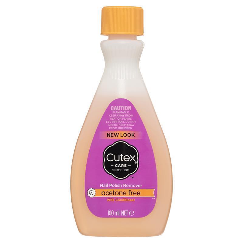 Load image into Gallery viewer, Cutex Nail Polish Remover Acetone Free 100mL
