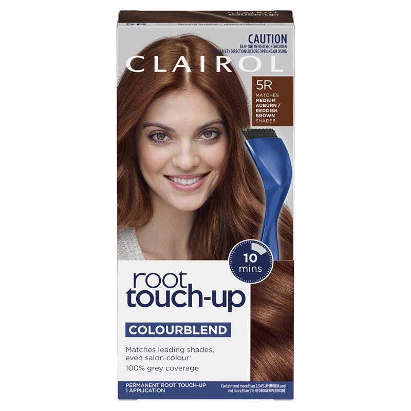 Load image into Gallery viewer, Clairol Nice N Easy Root Touch Up Permanent Hair Colour 5R Medium Auburn
