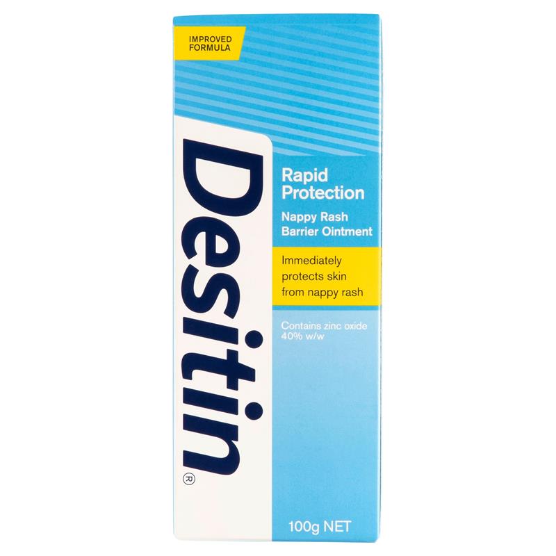 Load image into Gallery viewer, Desitin Rapid Protection Nappy Rash Barrier Ointment 100g
