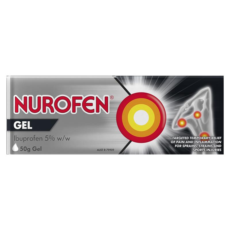 Load image into Gallery viewer, Nurofen Pain and Inflammation Relief Gel 5% Ibuprofen 50g
