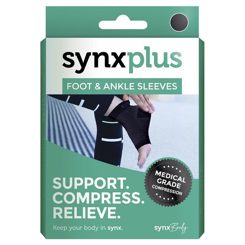 Load image into Gallery viewer, Synxplus Foot &amp; Ankle Sleeve Large
