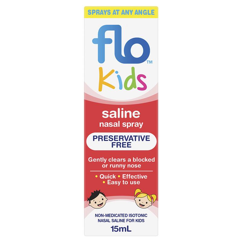 Load image into Gallery viewer, FLO Kids Saline Nasal Spray 15ml
