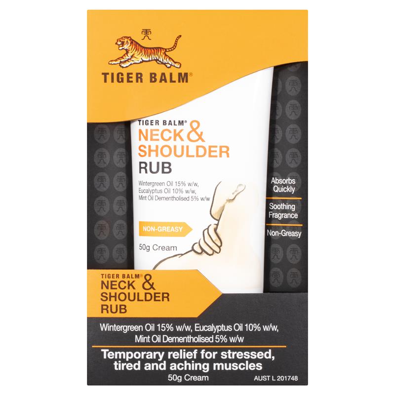 Load image into Gallery viewer, Tiger Balm Neck And Shoulder Rub 50g
