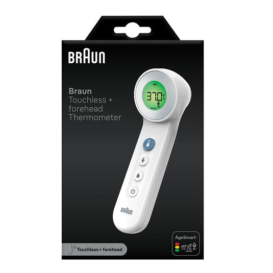 Braun Touchless + Forehead Thermometer BNT400