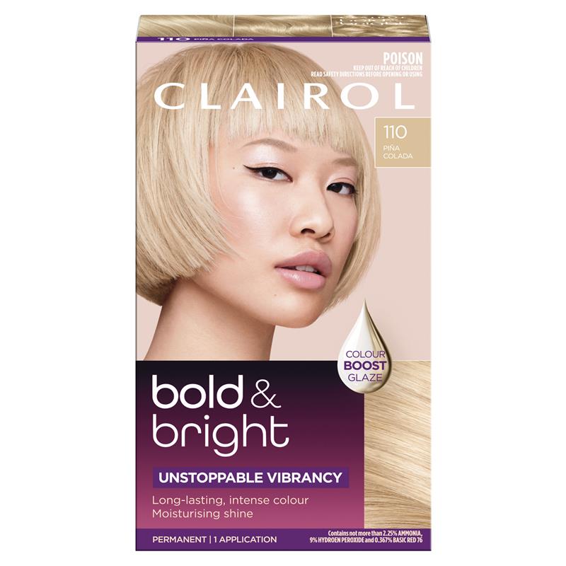 Load image into Gallery viewer, Clairol Bold &amp; Bright Permanent Hair Colour 110 Pina Colada
