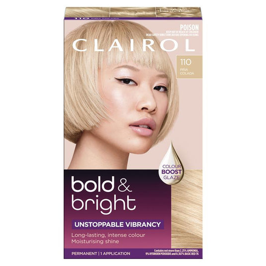 Clairol Bold & Bright Permanent Hair Colour 110 Pina Colada
