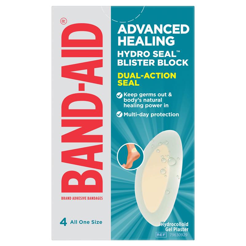 Load image into Gallery viewer, Band-Aid Advanced Healing Hydro Seal Blister Block 4 Pack
