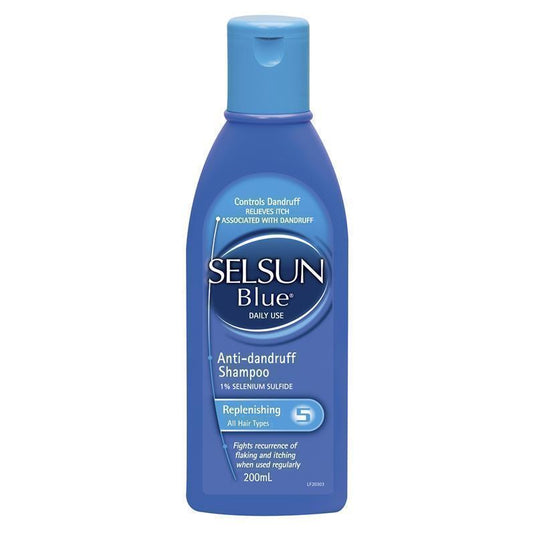 Selsun Blue Anti Dandruff Shampoo Replenishing 200mL
