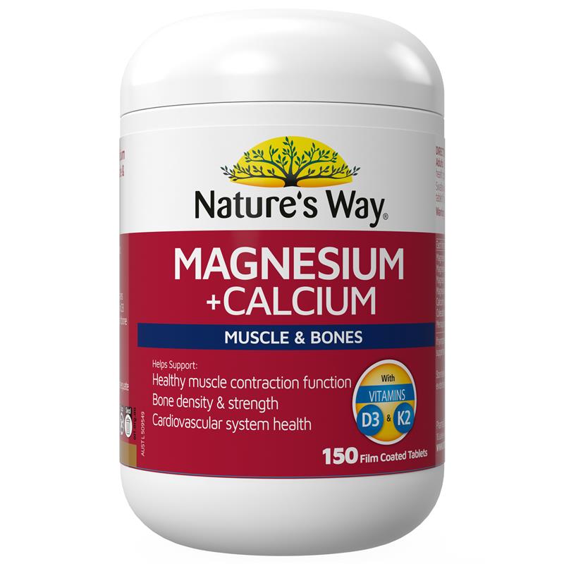 Load image into Gallery viewer, Nature's Way Magnesium Plus Calcium 150 Tablets
