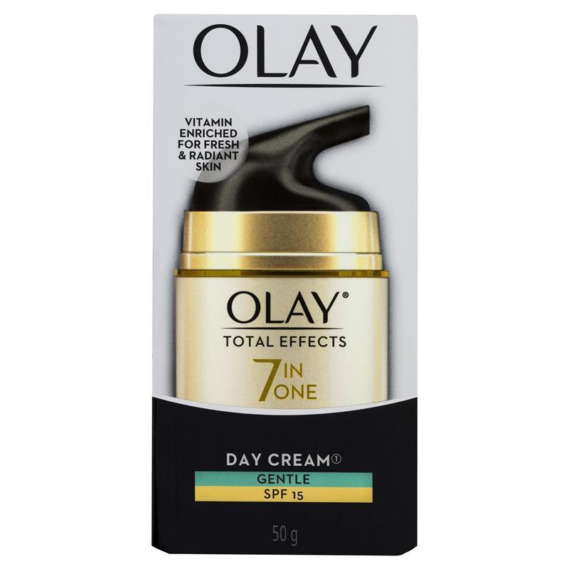 Load image into Gallery viewer, Olay Total Effects 7 in One Day Face Cream Gentle SPF 15 50g
