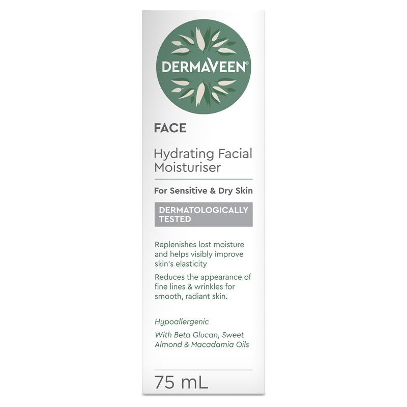 Load image into Gallery viewer, DermaVeen Face Hydrating Moisturiser 75ml

