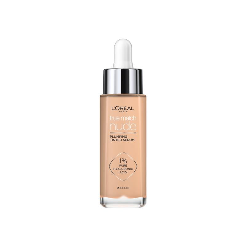 Load image into Gallery viewer, L'Oreal Paris True Match Nude Plumping Tinted Serum 2-3 Light
