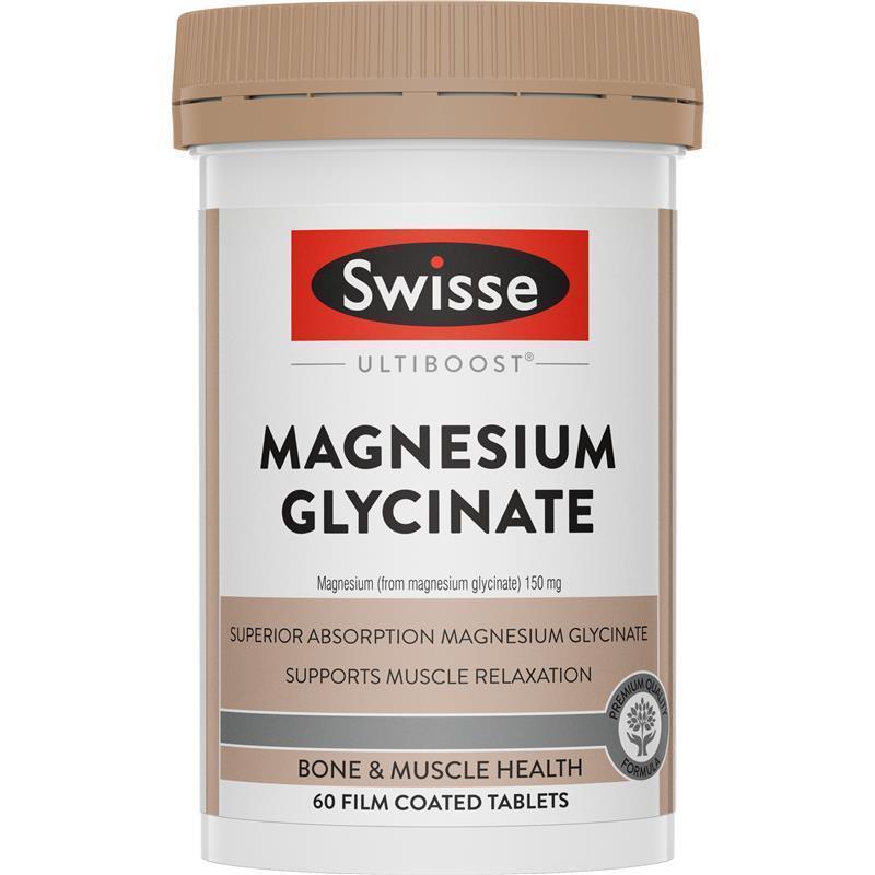 Load image into Gallery viewer, Swisse Ultiboost Magnesium Glycinate 60 Tablets
