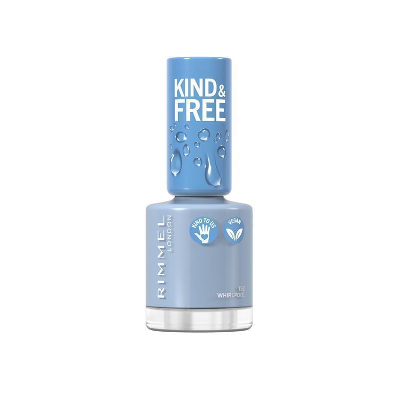 Load image into Gallery viewer, Rimmel Kind &amp; Free Nail Polish 152 Tidal Wave Blue
