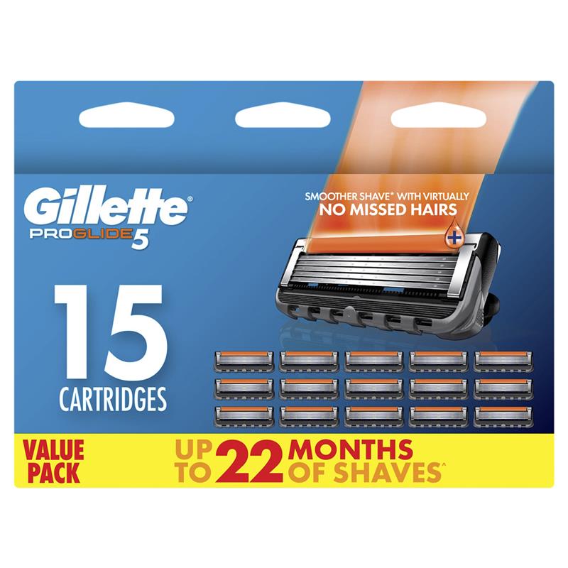 Load image into Gallery viewer, Gillette Proglide Manual Blades 15 Pack
