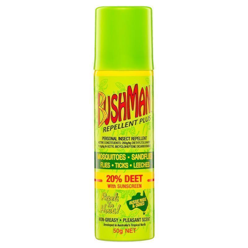 Load image into Gallery viewer, Bushman Plus UV Insect Repellent Aerosol 50g
