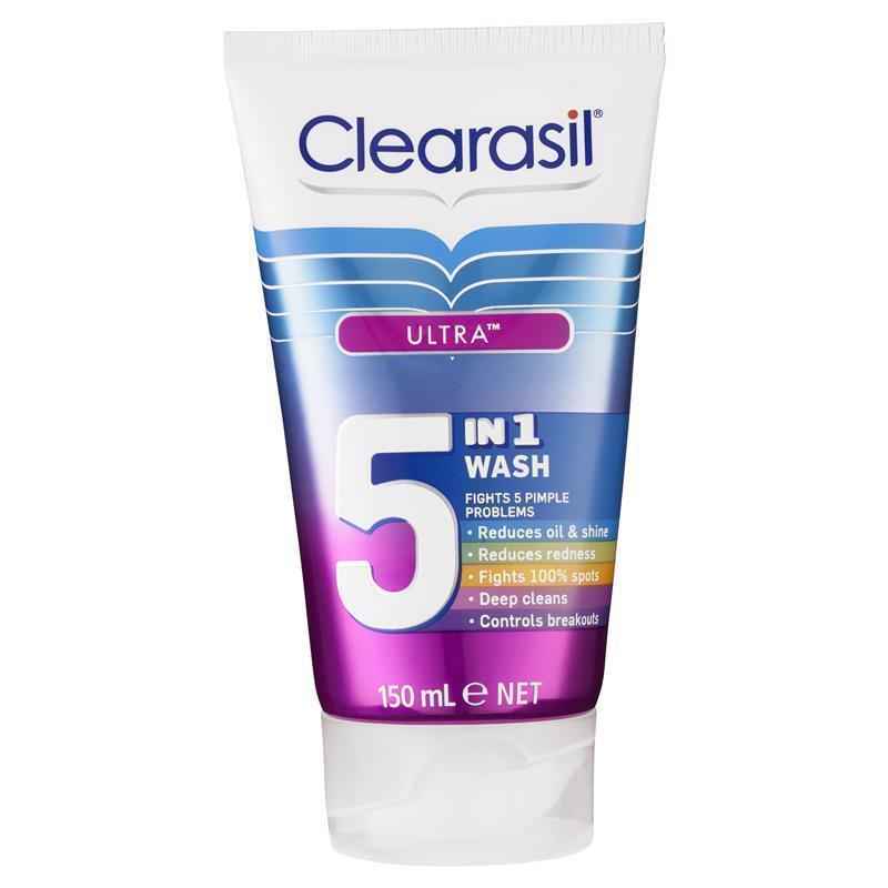 Load image into Gallery viewer, Clearasil Pimple Fighter 5 in 1 Face Wash 150 ml
