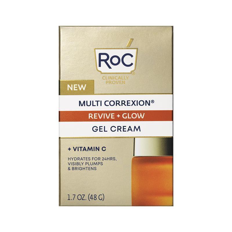 Load image into Gallery viewer, RoC Multi Correxion Revive &amp; Glow Gel Cream 48g
