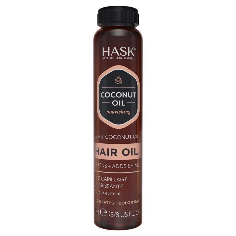 Load image into Gallery viewer, Hask Coconut Oil Nourishing Hair Oil Vial 18ml

