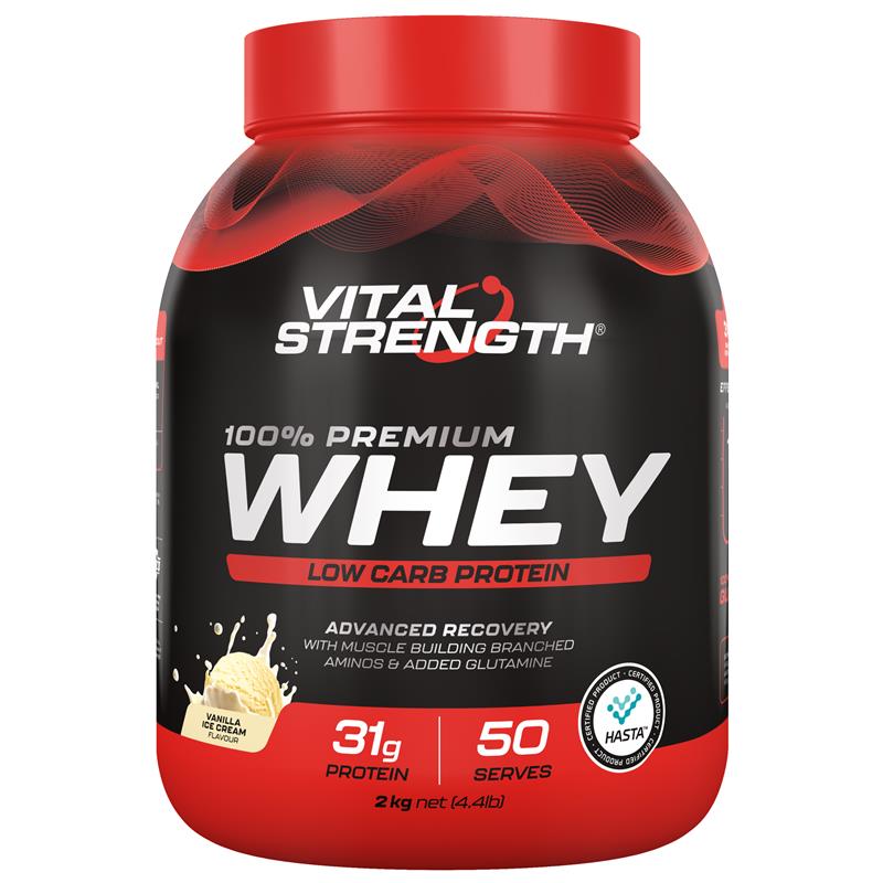 Load image into Gallery viewer, Vital Strength Launch Whey Protein Vanilla 2kg
