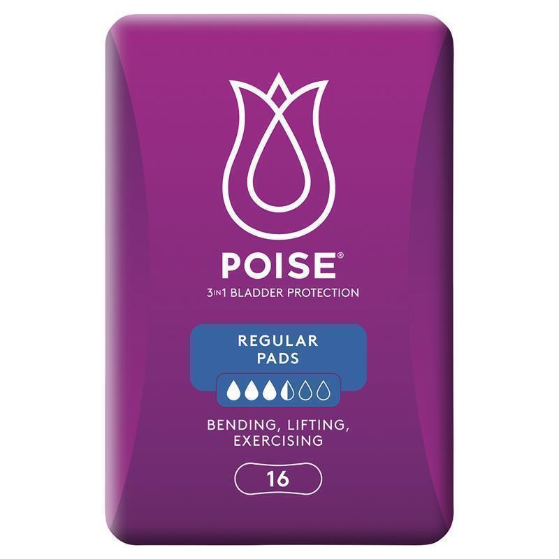 Load image into Gallery viewer, Poise Pads Regular 16 Pack
