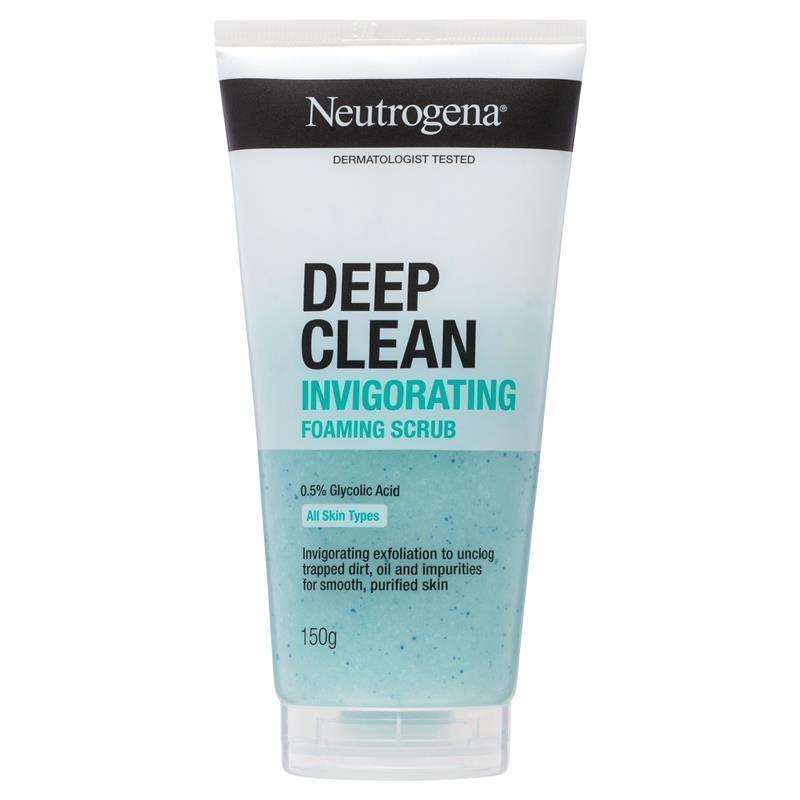 Load image into Gallery viewer, Neutrogena Deep Clean Invigorating Foam Scrub 150g
