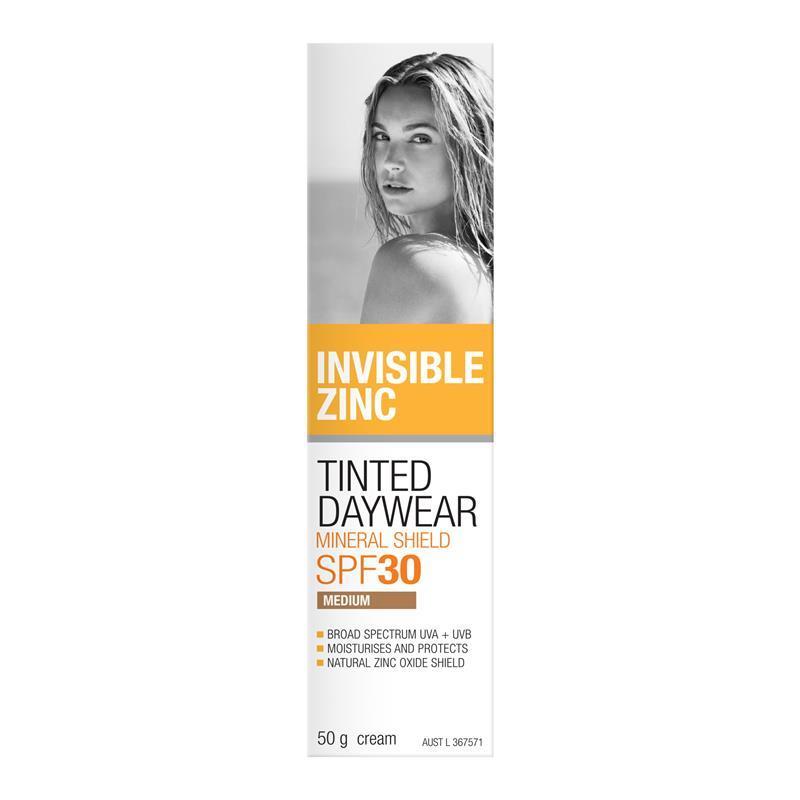 Load image into Gallery viewer, Invisible Zinc Tinted Daywear Medium SPF 30+ 50g

