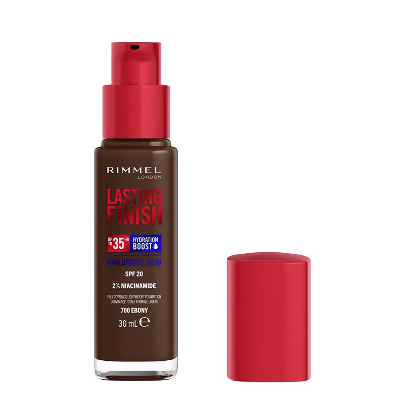 Load image into Gallery viewer, Rimmel Lasting Finish 35HR Foundation 700 Ebony
