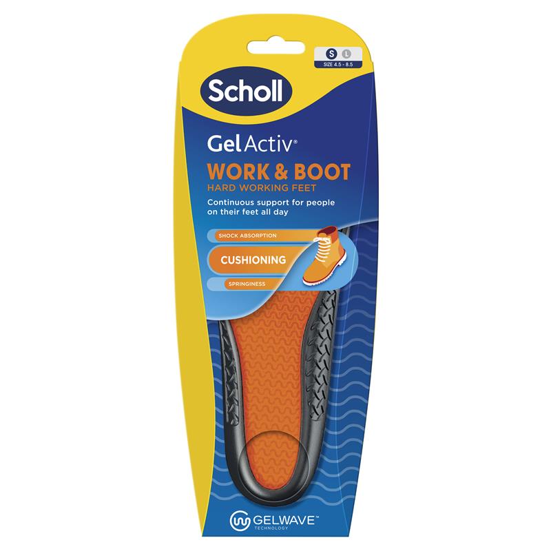 Load image into Gallery viewer, Scholl Gel Activ Insole Work &amp; Boot Small
